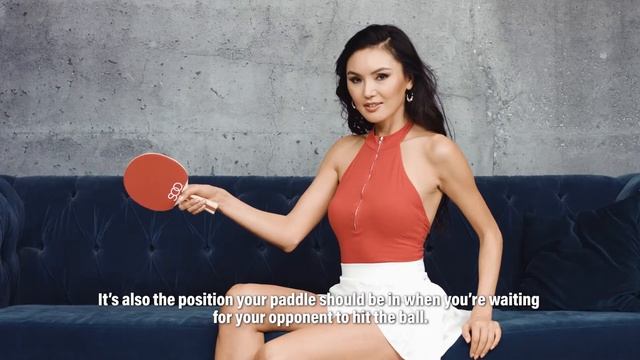 How to Position Your Paddle - Ping Pong Tutorial by Soo Yeon Lee смотреть онлайн