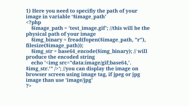 Image Encode Decode in Php смотреть онлайн