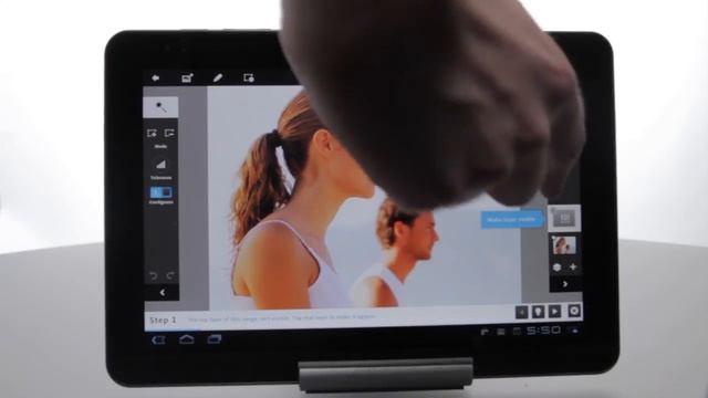 Android app review: Photoshop Touch смотреть онлайн