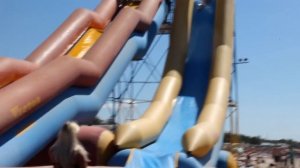 Горка свободное падение .очень высоко