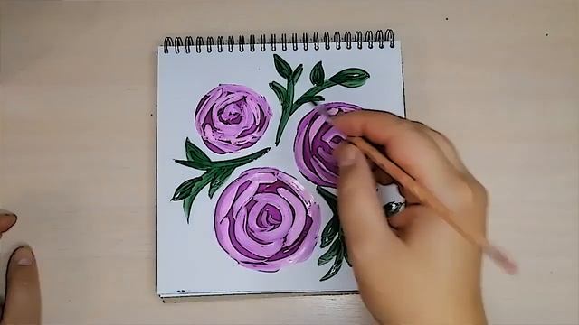 Как нарисовать цветы. смотреть онлайн