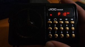 Jioc H033UR инструкция на русском   обзор недорогого радиоприёмника