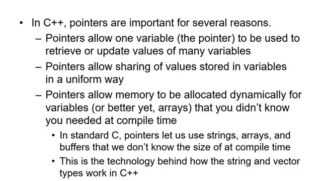 Pointers in C/C++ - Horstmann Chapter 7, part 1 смотреть онлайн