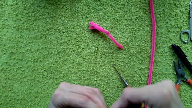 Мастер-класс по игрушкам из синельной проволоки. Птица. Часть первая. смотреть онлайн