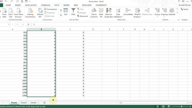 Excel Solver - find 2 numbers that Sum to a value смотреть онлайн