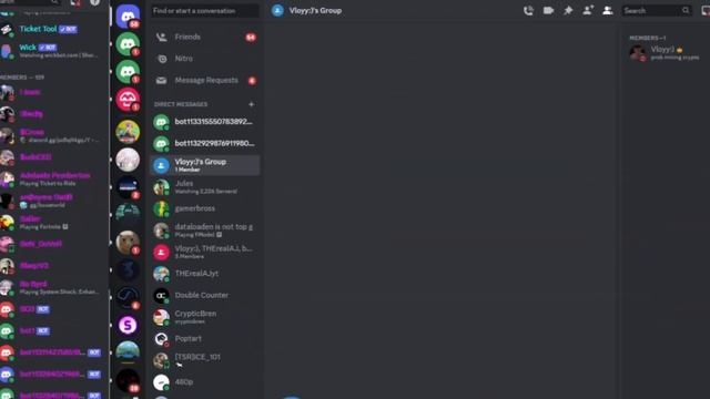 Insane discord /RAID TOOL\ / MASS DM'R\ смотреть онлайн