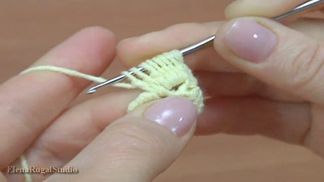 Объёмный шнур крючком, для браслета и не только...... Урок 176 смотреть онлайн