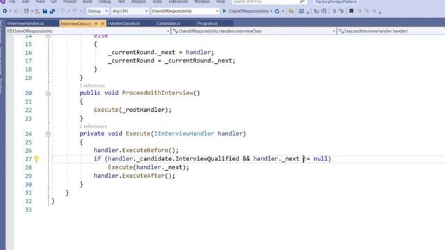 7. Chain of responsibility in hindi | Design Pattern in dotnet | design patterns смотреть онлайн