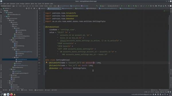 42. Room, часть 2 выборка данных из нескольких таблиц в Android