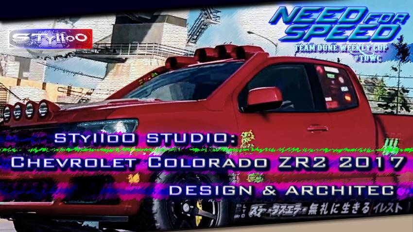 NFS HEAT :: STylloO DESIGN :: CHEVROLET COLORADO 2017 ZR2