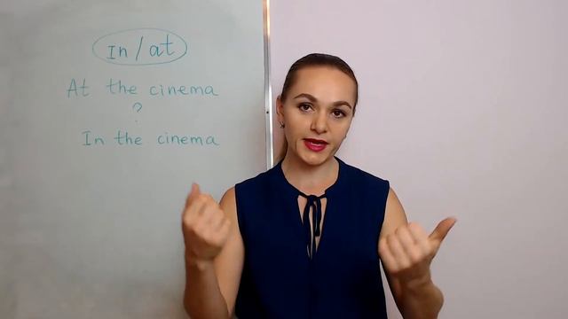 IN the cinema или AT the cinema? смотреть онлайн