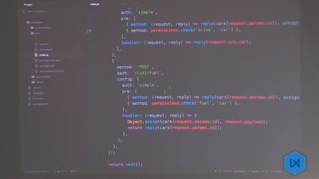 Entity-based ACL: simplifying your server and client side authorization using Node.js смотреть онлайн