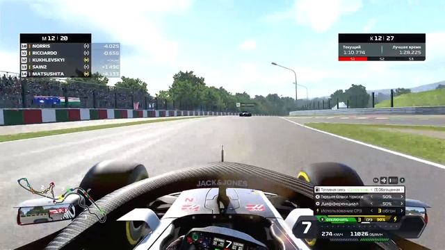 ПЕРЕИГРЫВАЕМ ЗА СЧЕТ СТРАТЕГИИ - КАРЬЕРА F1 2020 #122 смотреть онлайн