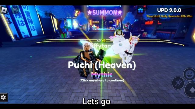 HOW I EVOLVE MY PUCCI INTO PUCCI HEAVEN IN ROBLOX |? ANIME ADVENTURES смотреть онлайн