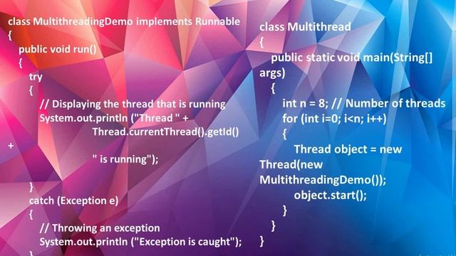 Multithreading in Java | Java Tutorial | Life cycle of a thread | Creating multiple threads in java смотреть онлайн
