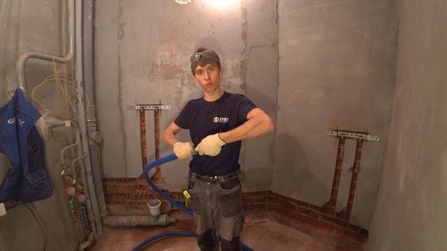 Разводка труб в ванной. Своими руками. Ремонт ванной комнаты. смотреть онлайн
