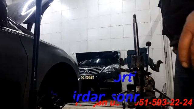 Hyundai Grandeur 2012 Amorttizator Doldurulması смотреть онлайн