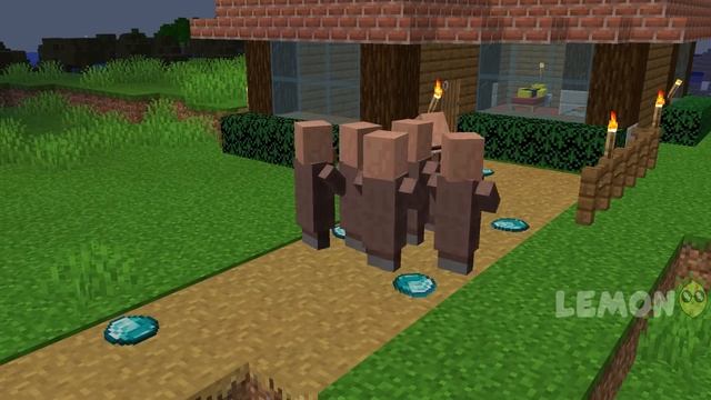 I HID INSIDE a TREE FROM MANIAC VILLAGER in Minecraft ! SCARY VILLAGERS ! смотреть онлайн