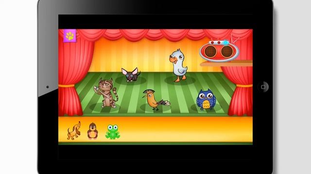 123 Kids Fun ANIMAL BAND | Educational Music Games for Preschool Kids and Toddlers | Games for Kids смотреть онлайн