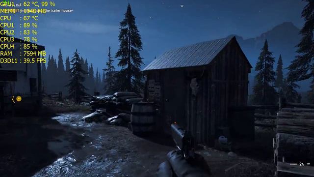 Far Cry 5 Gameplay GTX 750 ti смотреть онлайн