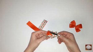 DIY Заколки из Лент 2,5 см Бантики из репсовых Лент 2,5 см БАНТИКИ КАНЗАШИ МК