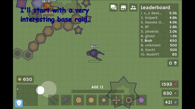Learning How to Play Mobile MooMoo.io смотреть онлайн