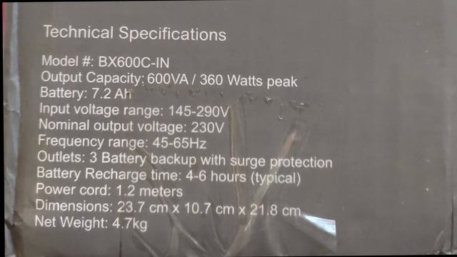 IS THIS THE BEST UPS FOR DESKTOPS ? APC 600VA UPS UNBOXING смотреть онлайн