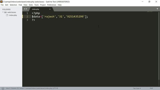 Multidimensional Array in PHP tutorial Hindi Class 18 смотреть онлайн