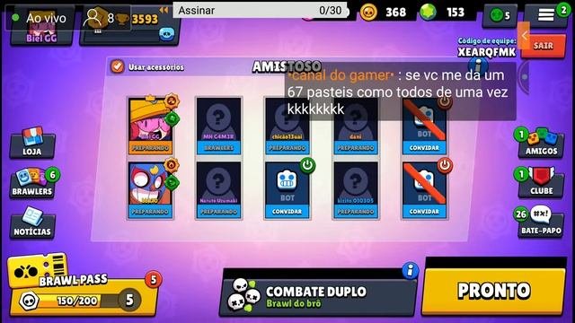 JOGANDO BED WARS COM A GALERA!-MINECRAFT, ROBLOX, BRAWL STARS E AMONG US смотреть онлайн