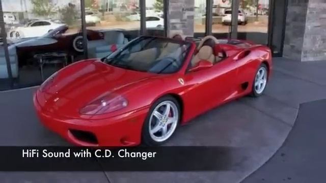 2005 FERRARI 360 SPIDER смотреть онлайн