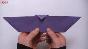 Как сделать летучую мышь из бумаги за 5 минут. Летучая мышь оригами своими руками. Поделки из бумаг
