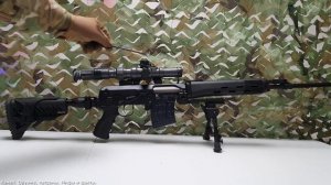 Подготовка Тигра к отстрелу патронов на кучность
