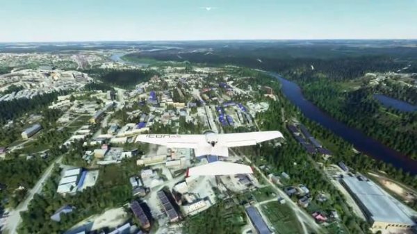 MFS 2020 Ухта, Сосногорск. Полет на Icon A5