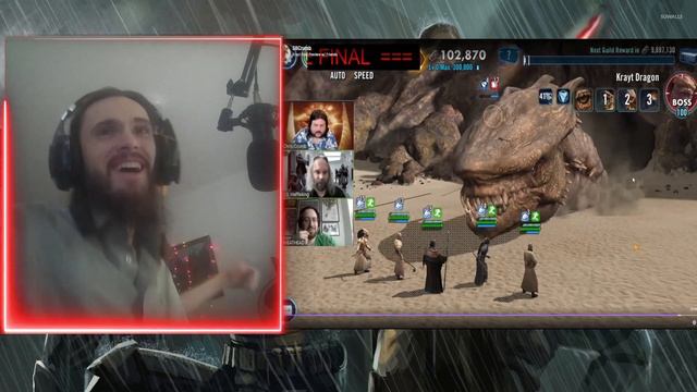 PAY THE FORCE или башляй за силу, целуй дракона | SWGOH смотреть онлайн