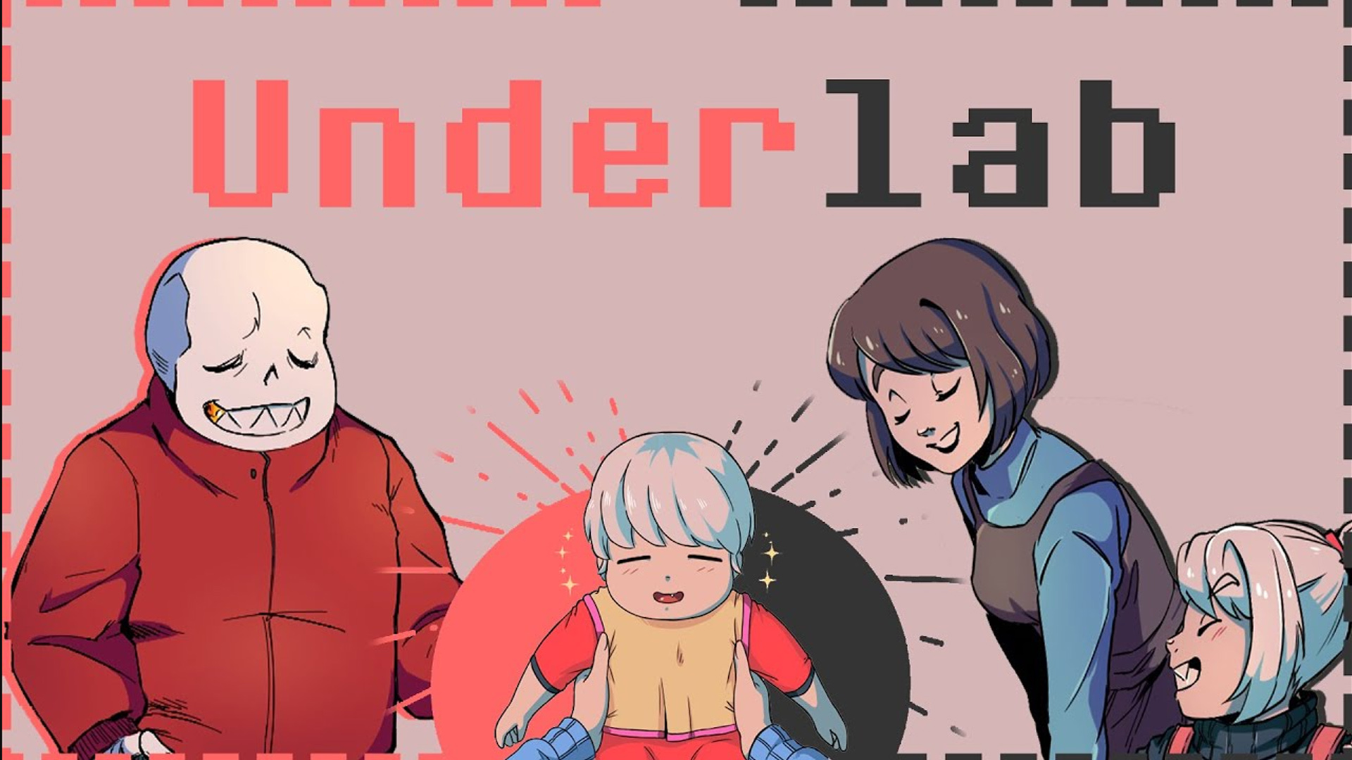 Underlab - Comics mix. | Undertale приколы - комикс смотреть онлайн