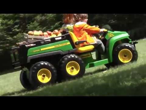 Детский электромобиль John Deere Gator HPX 6x4 смотреть онлайн
