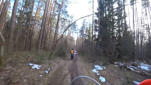 Лайт эндуро по вечерним Липкам - Minsk X250, BSE Z6, Avantis Enduro смотреть онлайн