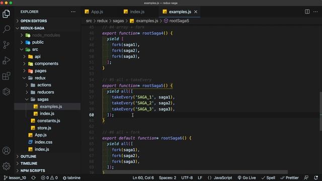 Redux-Saga #10 Структура корневой Саги (Root Saga Structure) смотреть онлайн