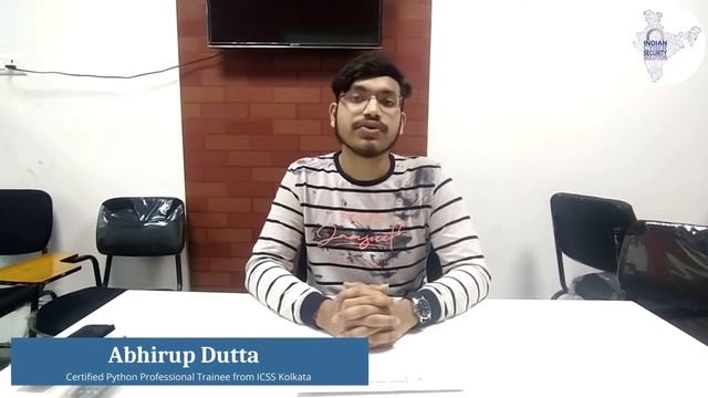 Students Review | Abhirup Dutta | Python Trainee - Indian Cyber Security Solutions смотреть онлайн