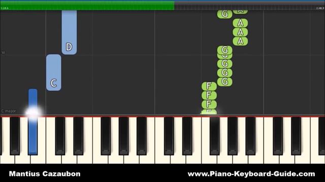 Crazy Frog - Axel F - Easy Piano Tutorial - How To Play смотреть онлайн