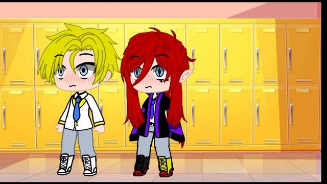 Парень с желтыми волосами Апалон.