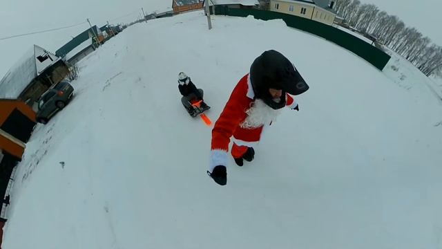 Моноколесо Новый Год смотреть онлайн
