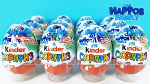 Киндер Сюрприз БЕГЕМОТИКИ СПОРТСМЕНЫ 2019! Unboxing Kinder Surprise Happos Family 2 Новая коллекция!