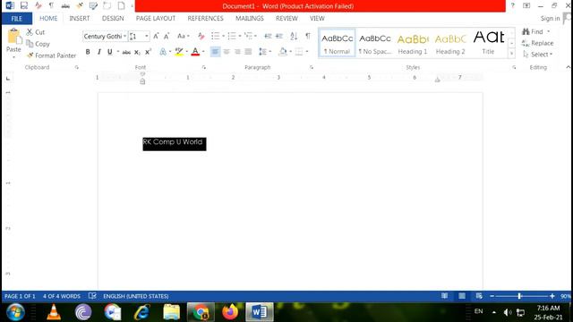 Increase & Decrease Font Size Option in Telugu || MS WORD || By K. Ramesh смотреть онлайн