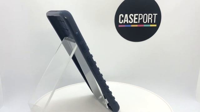 Темно синий чехол на телефон Samsung Galaxy A41, серия Onyx, Caseport смотреть онлайн