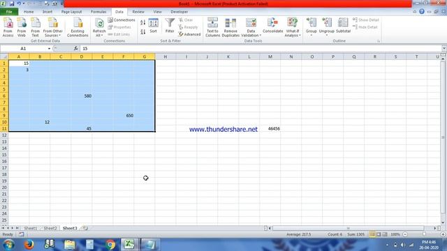 Data Analysis tab in Excel in Hindi || Data tab in excel in hindi смотреть онлайн