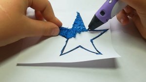 ПОДЕЛКА ЗВЕЗДОЧКА ИЗ 3Д РУЧКИ