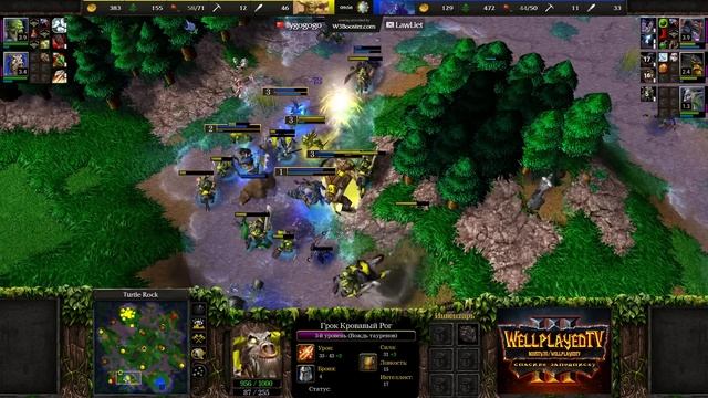 ОПАСНЫЕ ГЕРОИ ОРДЫ И ЭЛЬФОВ: Fly100% (Orc) vs Lawliet (Ne) Warcraft 3 Reforged смотреть онлайн