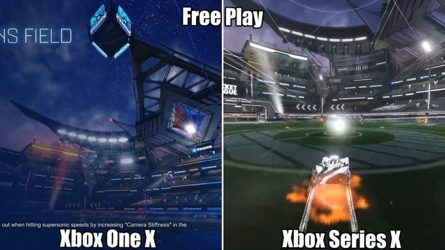 Is Rocket League Better on The Xbox Series X? (Xbox One X vs Xbox Series X, Side by Side Comparison смотреть онлайн