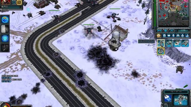 C&C Red Alert 3 - Remix - 1 + 2 Brutal AI vs. 3 Brutal Oleg AI - Sub Zero Hour смотреть онлайн